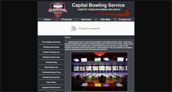 Desktop Screenshot of capitalbowlingservice.com